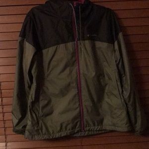 Columbia Fleece-Lined Windbreaker Jacket